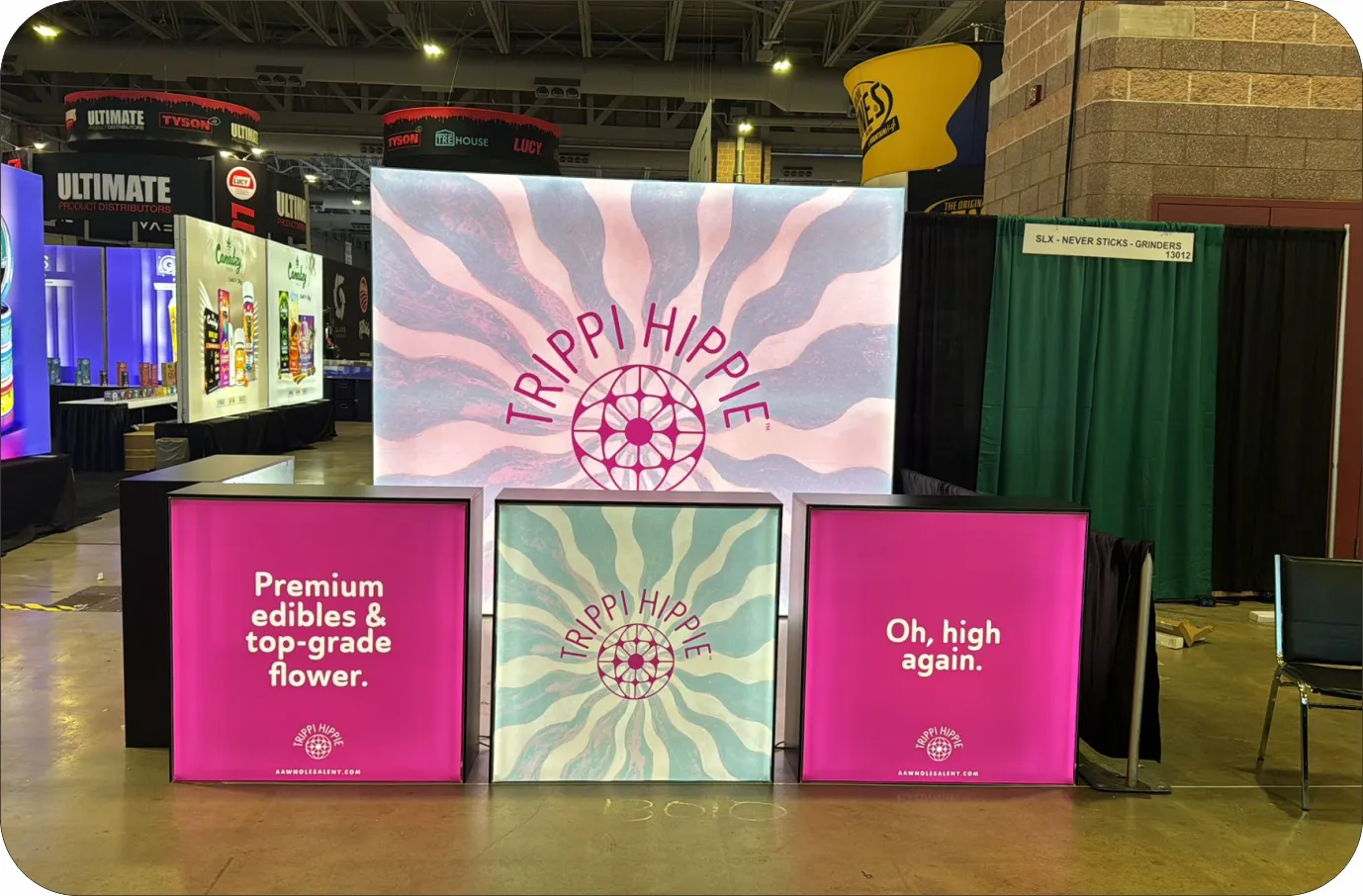 portable booth for exhibition