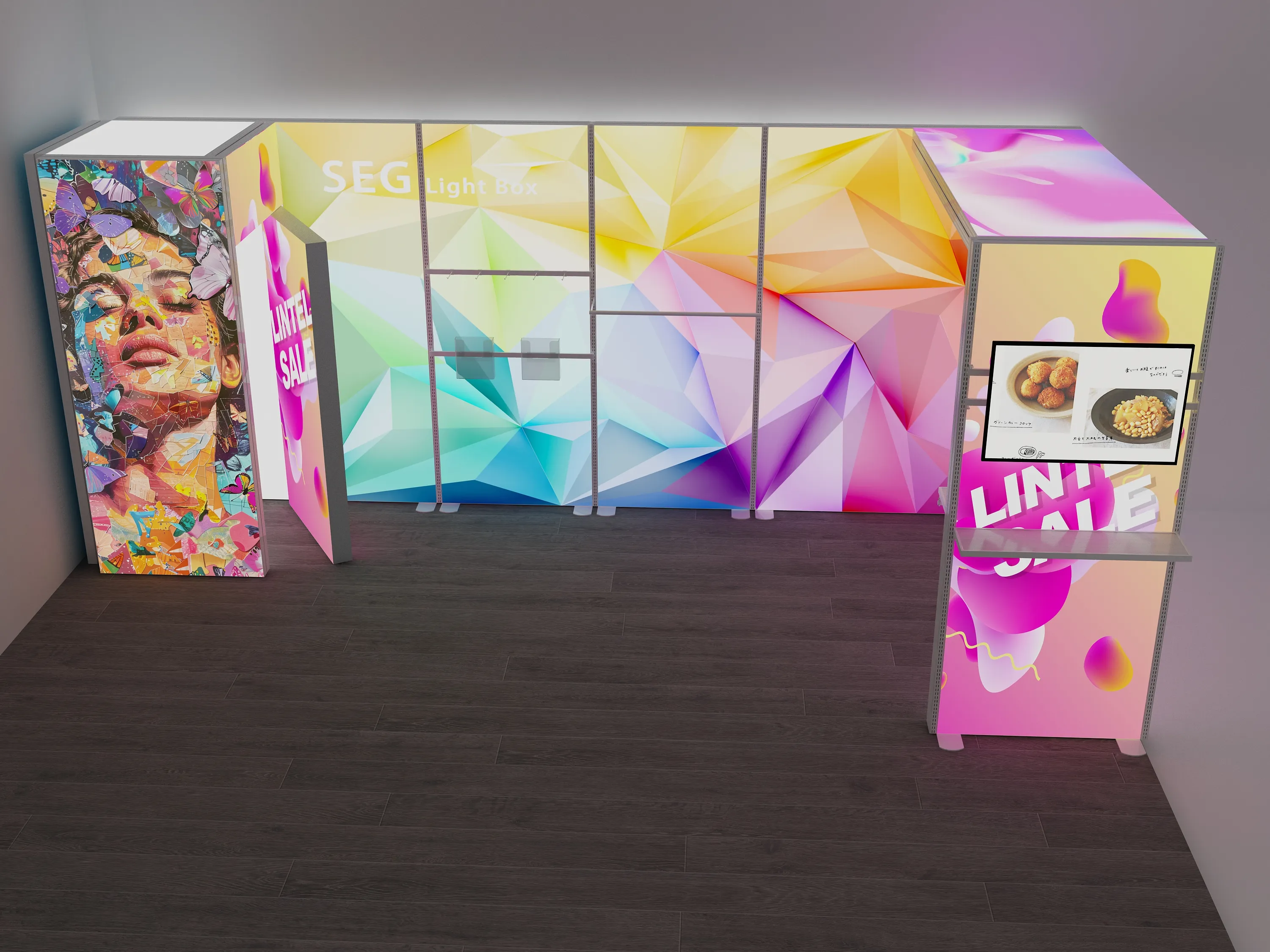 Bagaimana memilih antara gerai modular dan gerai suka cadang untuk keperluan pemasaran anda?