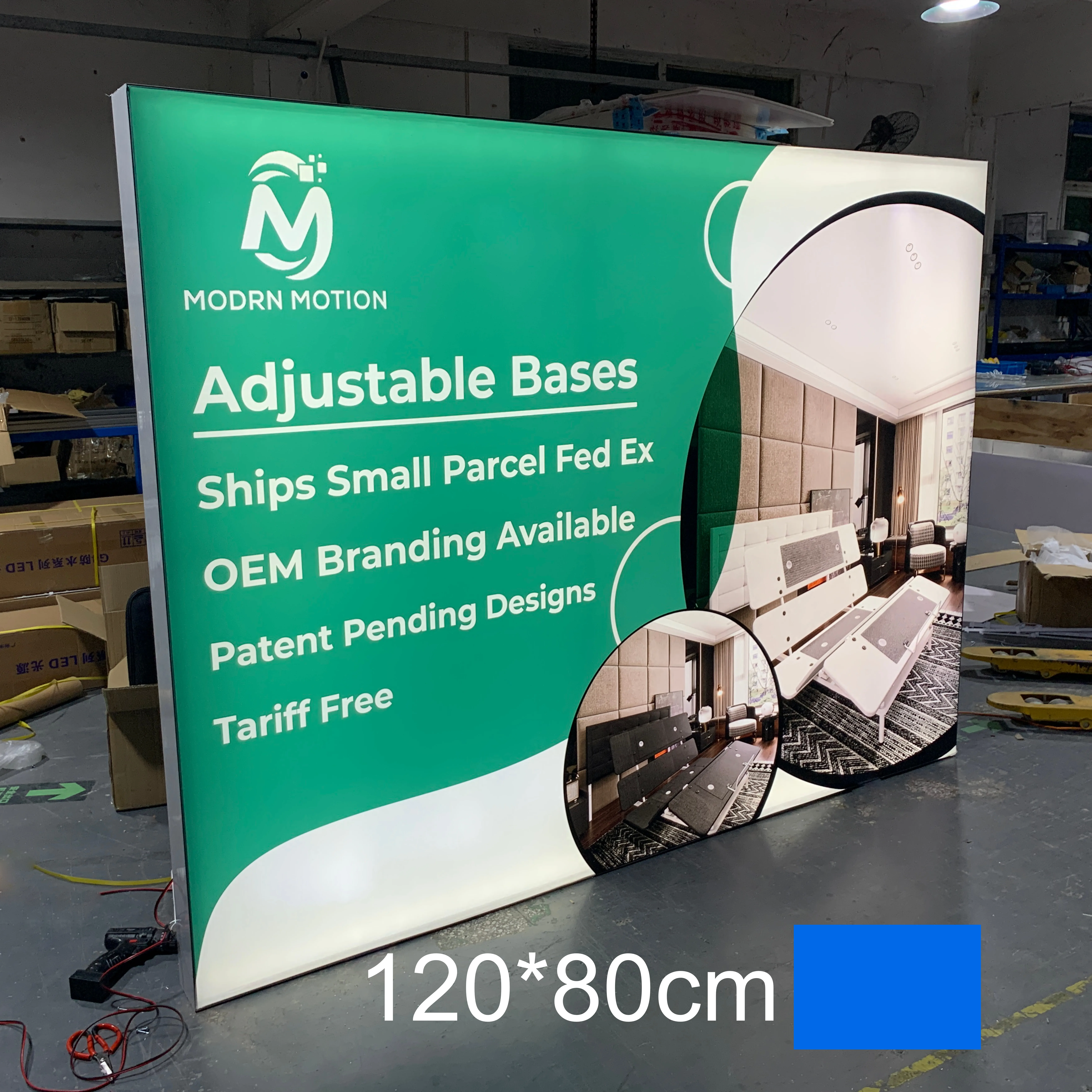 Tianlang Tl-80mm Side Glow Light Box: 120*80cm