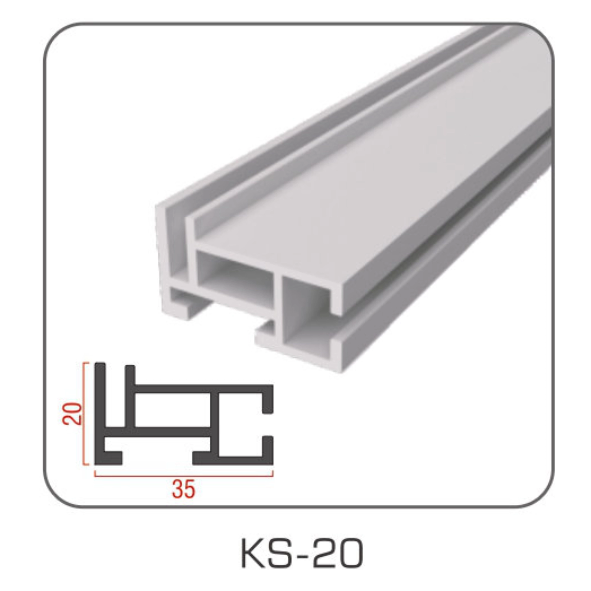 TIANLANG KS-20 Aluminum Profile : Modular Building Block