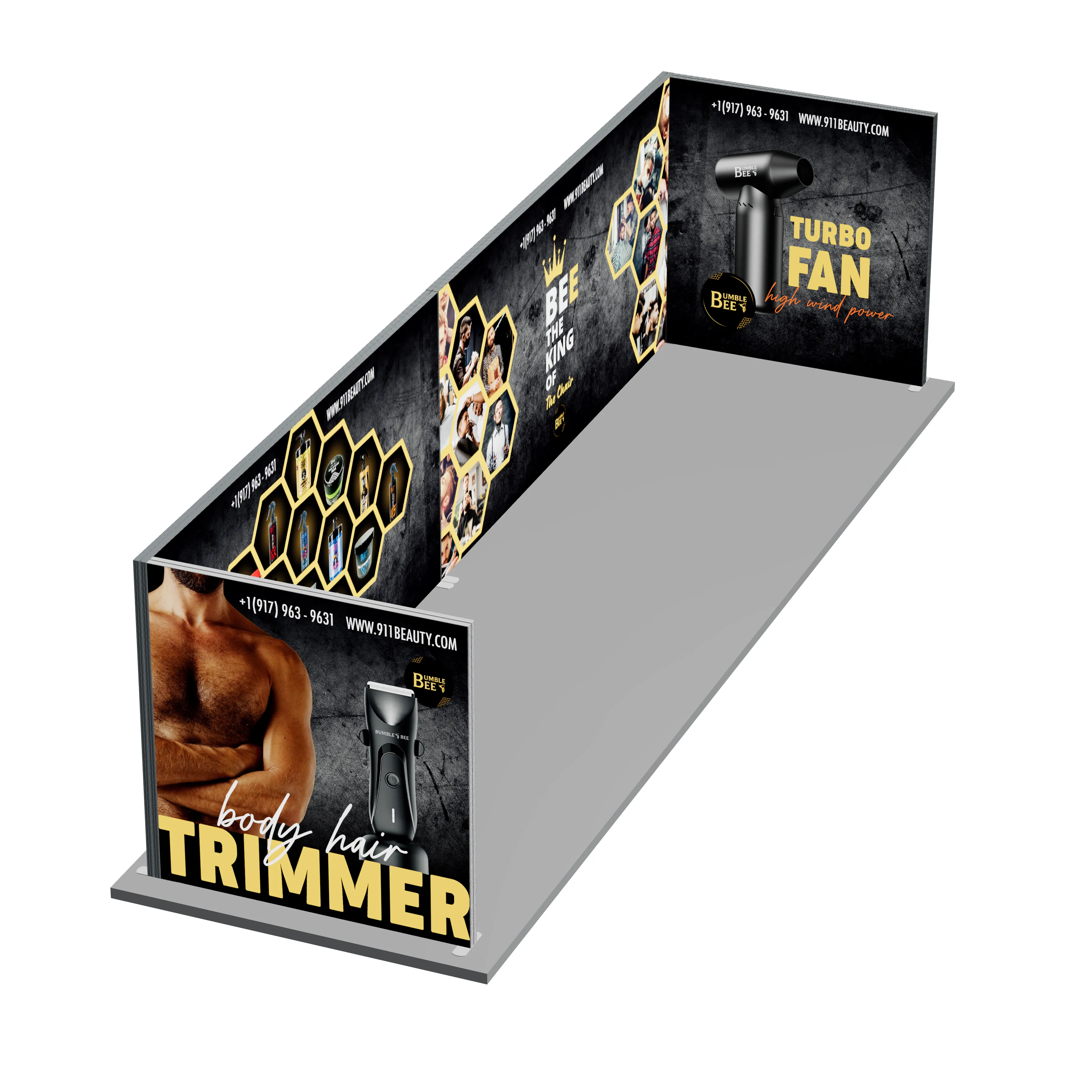 TIANLANG 12*3M Booth Light Box