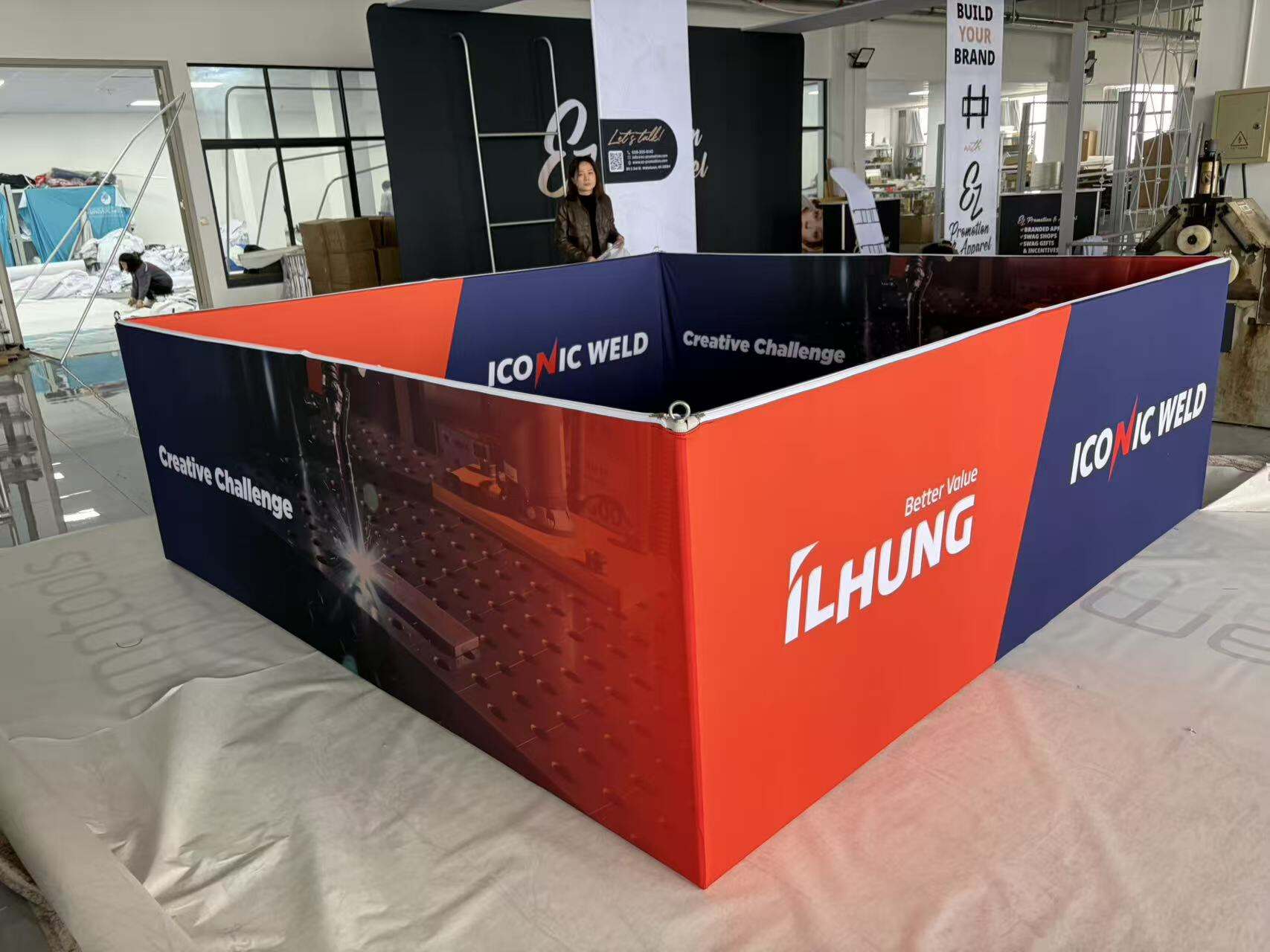 TIANLANG ROUND Ceiling Hanging Banner 