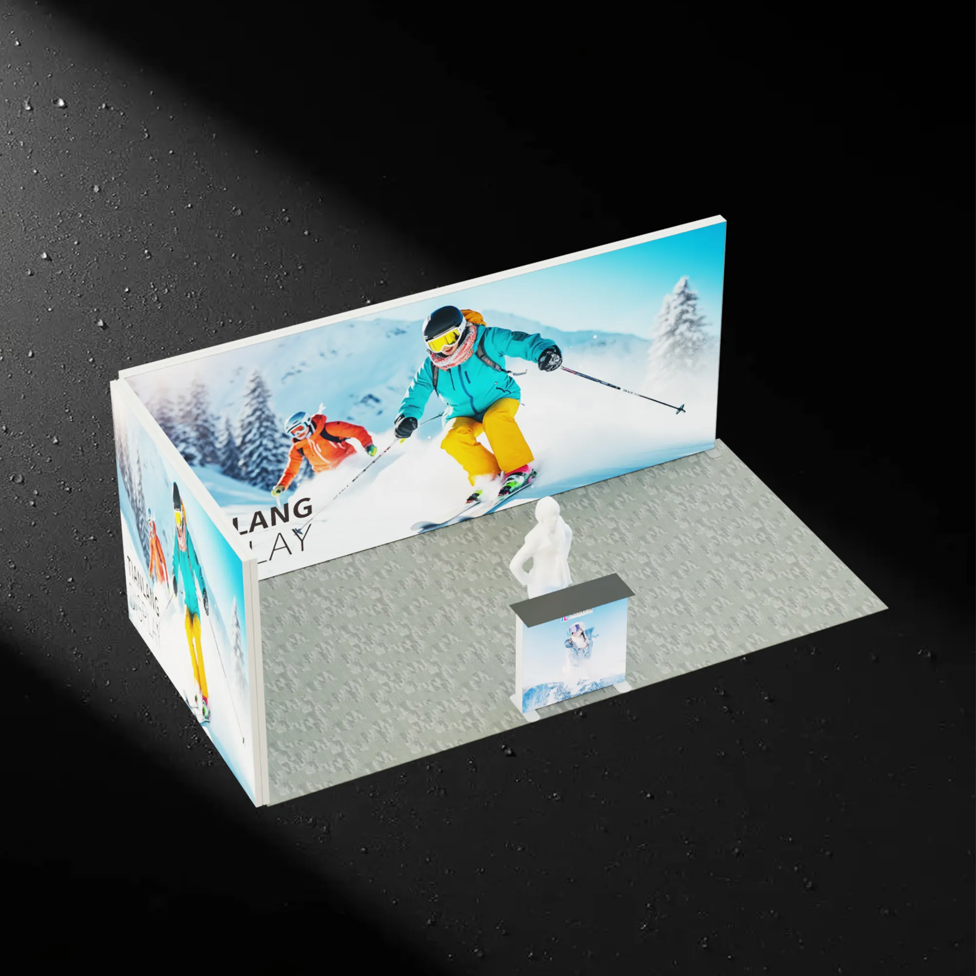 TIANLANG 6M*3M modular trade show booth