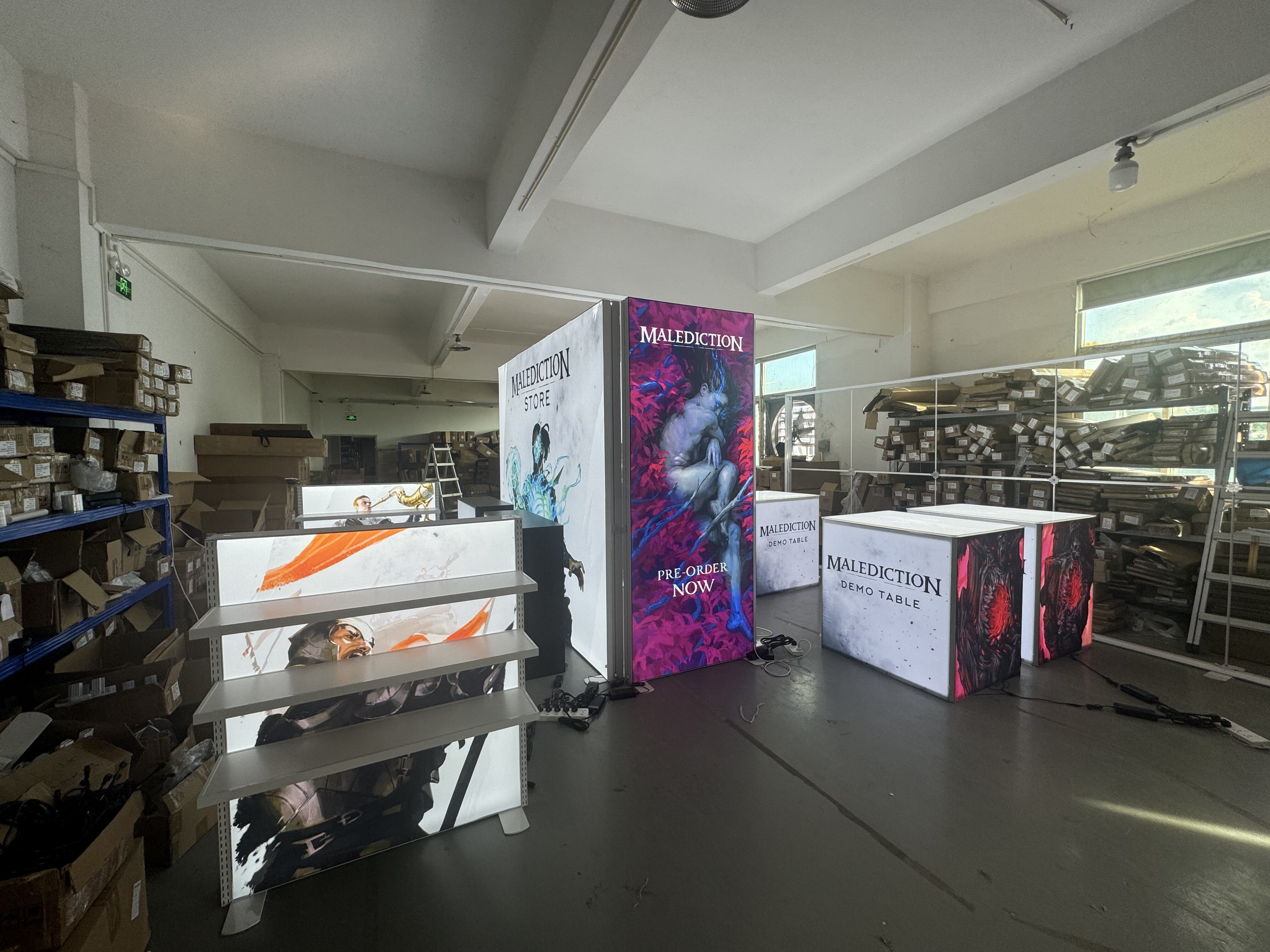 6x6m exhibition Layout 