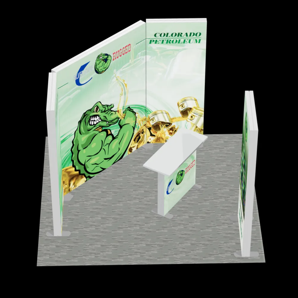 TIANLANG Industriële Uitstalling Ligboksstand: Modulêre Robuuste Struktuur vir Handelsbeurste