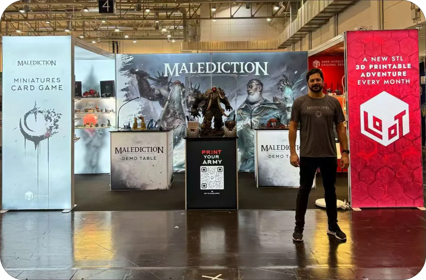 exhibition stand for fair