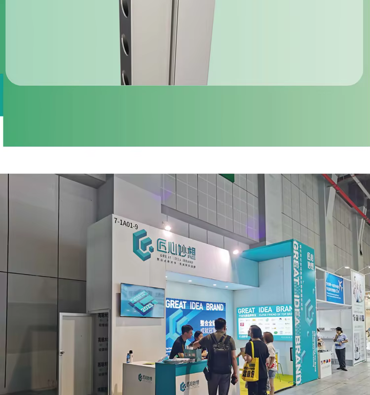 tianlang 62mm exhibition fabric display  modular quick assemble-12