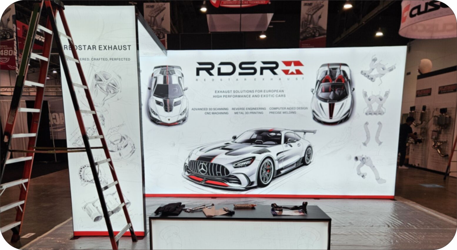 Utställningslåda bildvisning