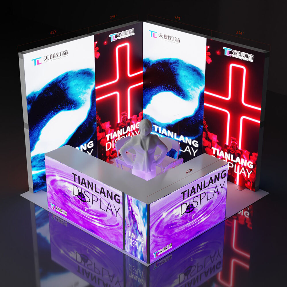 TIANLANG Booth Light Box 3*3M
