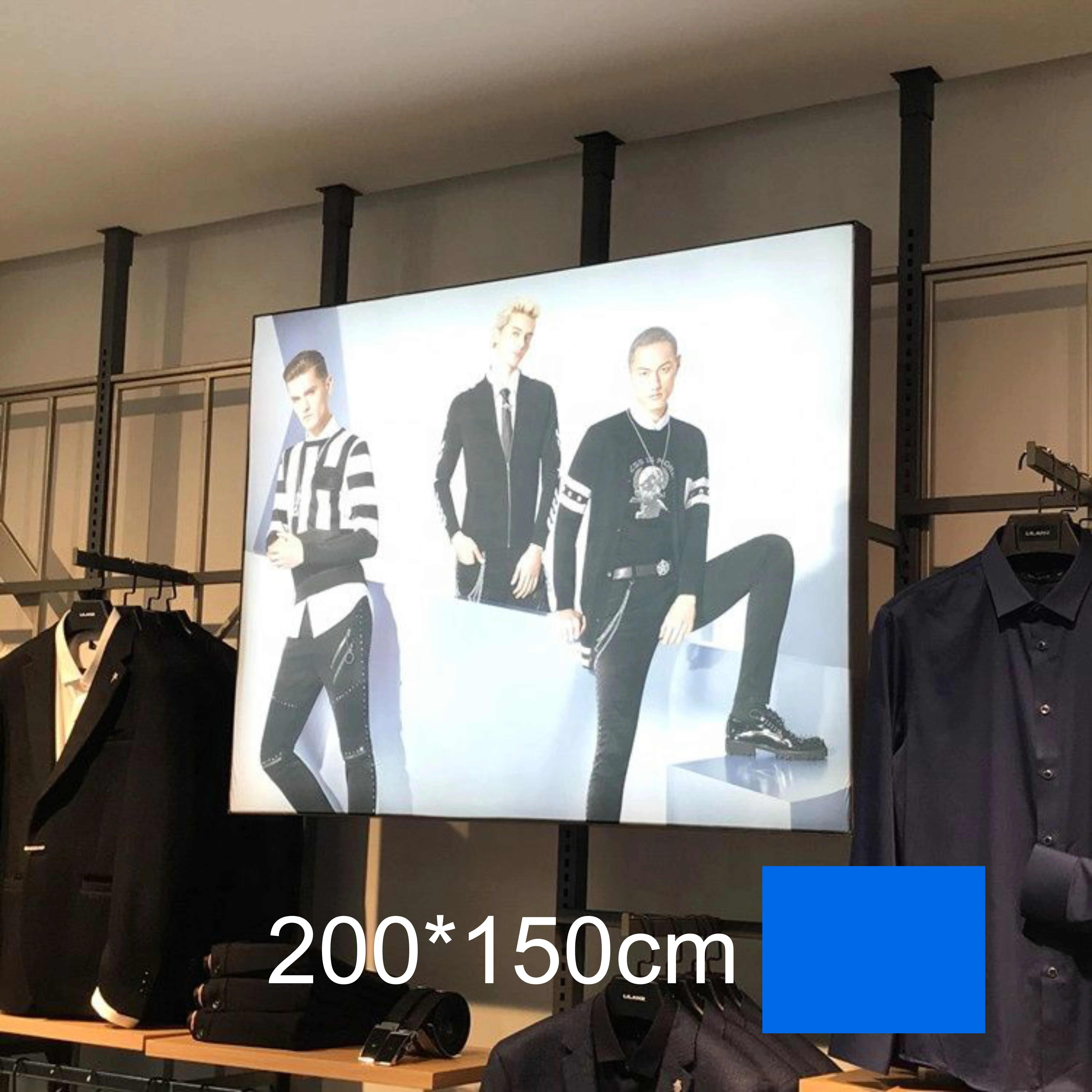 Tianlang Tl-80mm Side Glow Light Box: 200*150cm