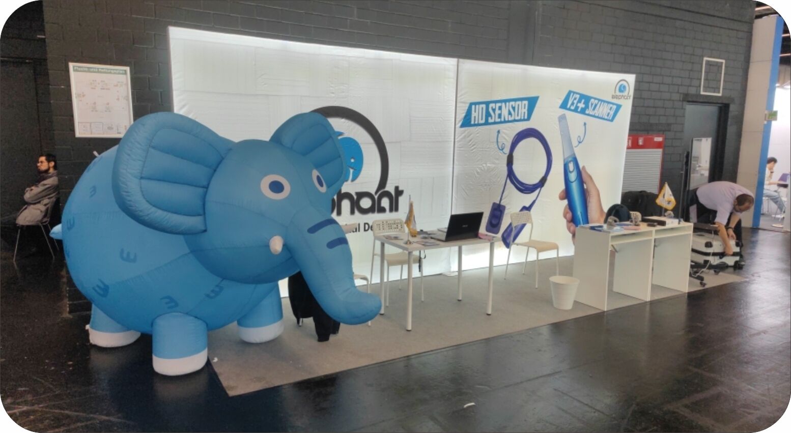 Utställningslåda bildvisning