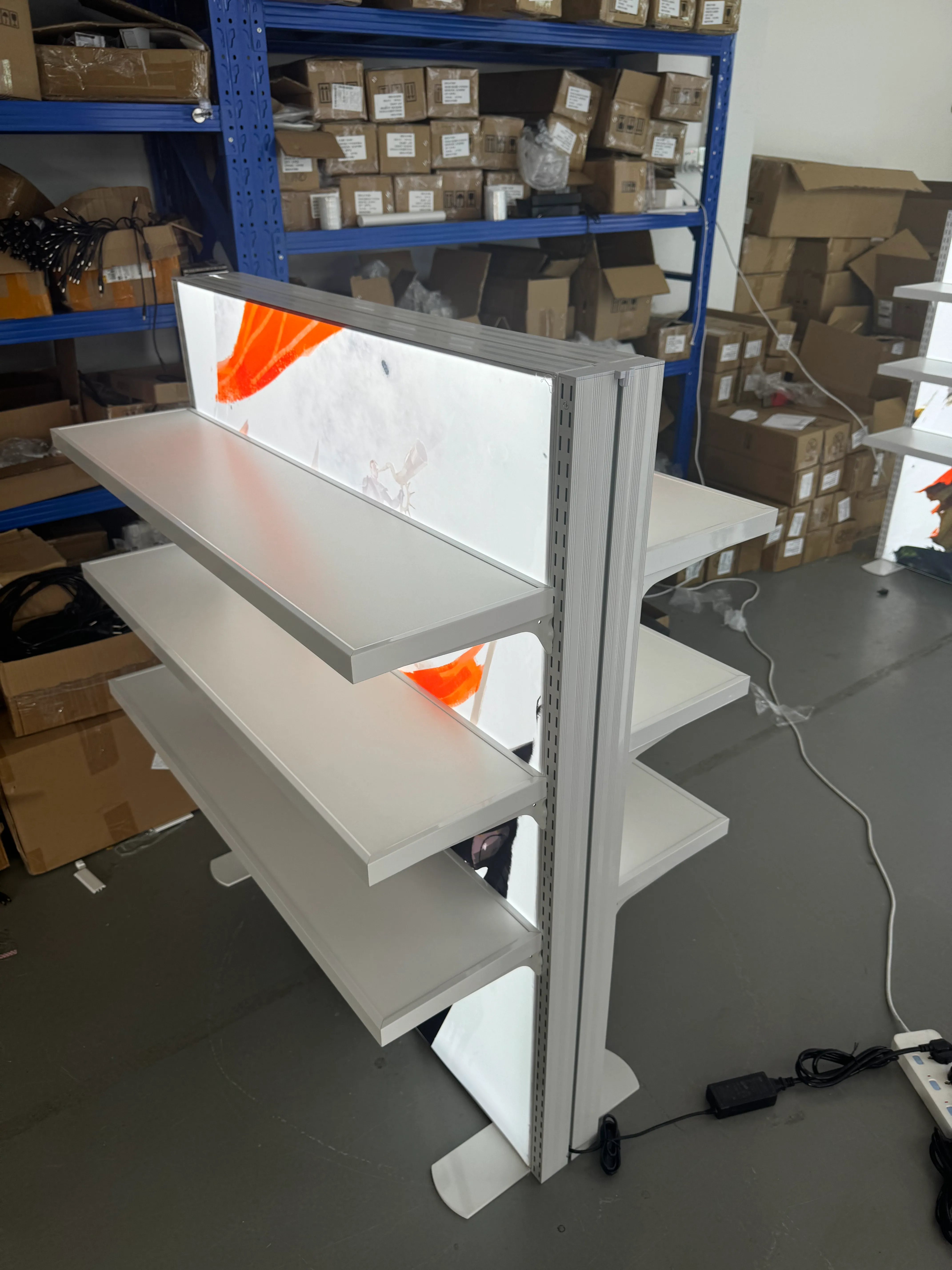 Exhibition Installation Test case picture display