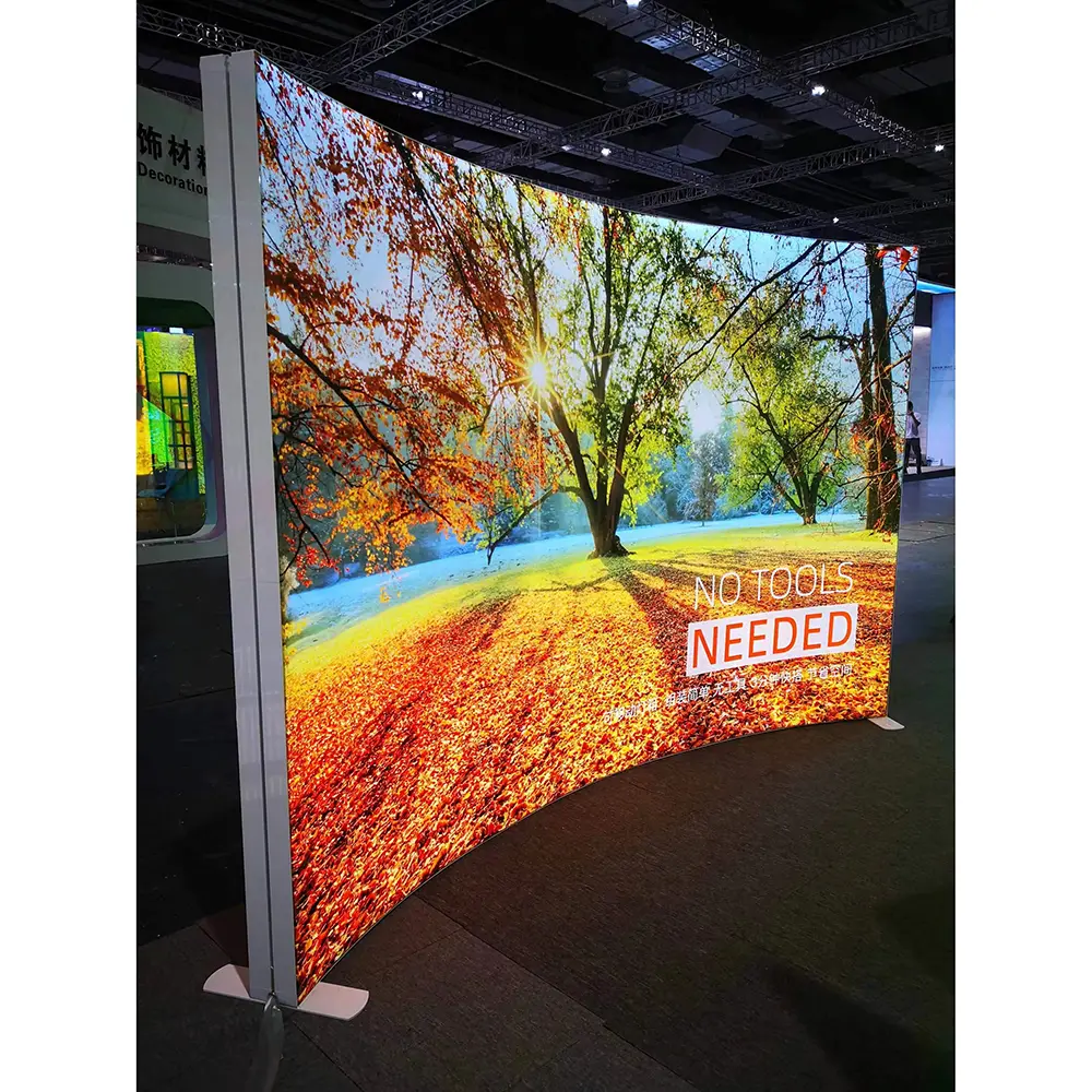 TIANLANG Curved SEG Light Box: Modern and Eye-Catching