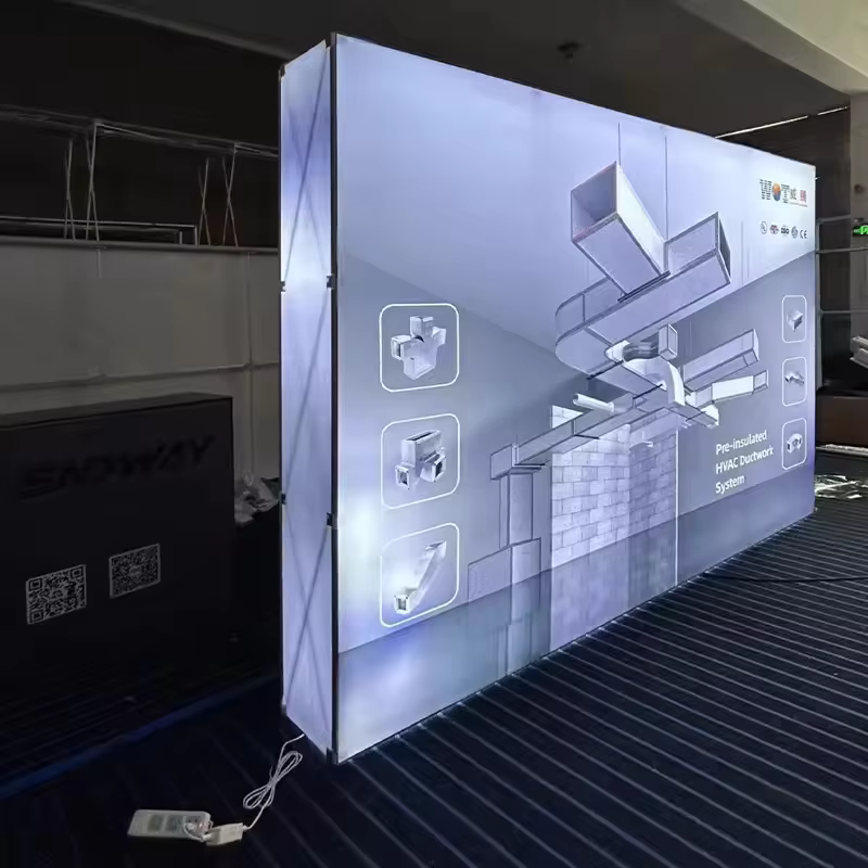 Modular Pop-Up Light Box Display – Tool-Free Assembly, 5-Min Set-Up, Portable Carry Bag Included manufacture