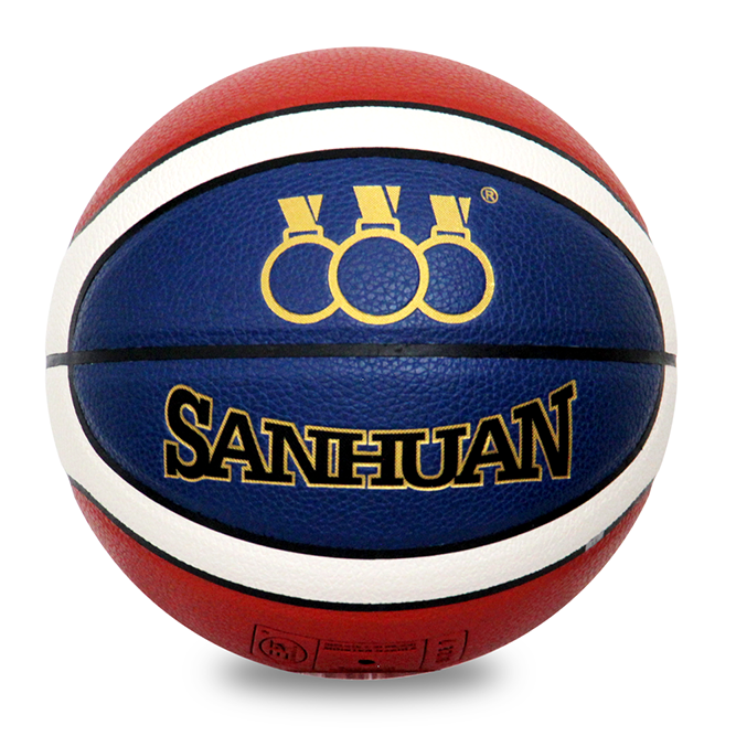 Sanhuan | Gelamineerde basketbalwedstrijdbal – Japanse microvezel 1,6 mm, 12-panel