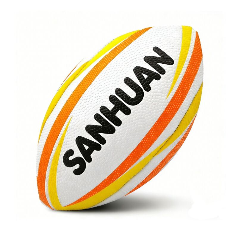 Sanhuan | Rugbybal – instapniveau voor recreatief spelen en promotionele geschenken – PVC, 1,8 mm + PVC-binnenballon