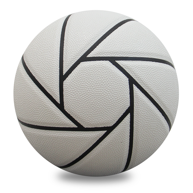Sanhuan | Gelamineerde trainingsbasketbal – vochtabsorberend PU 1,5 mm, 10-panel