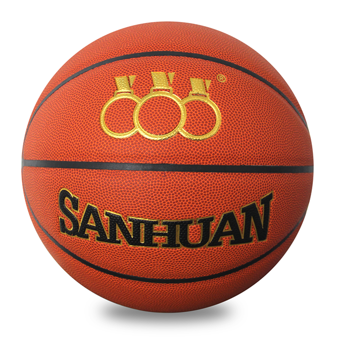 Sanhuan | Gelamineerde recreatiebasketbal – PVC 1,4 mm, 8-panel