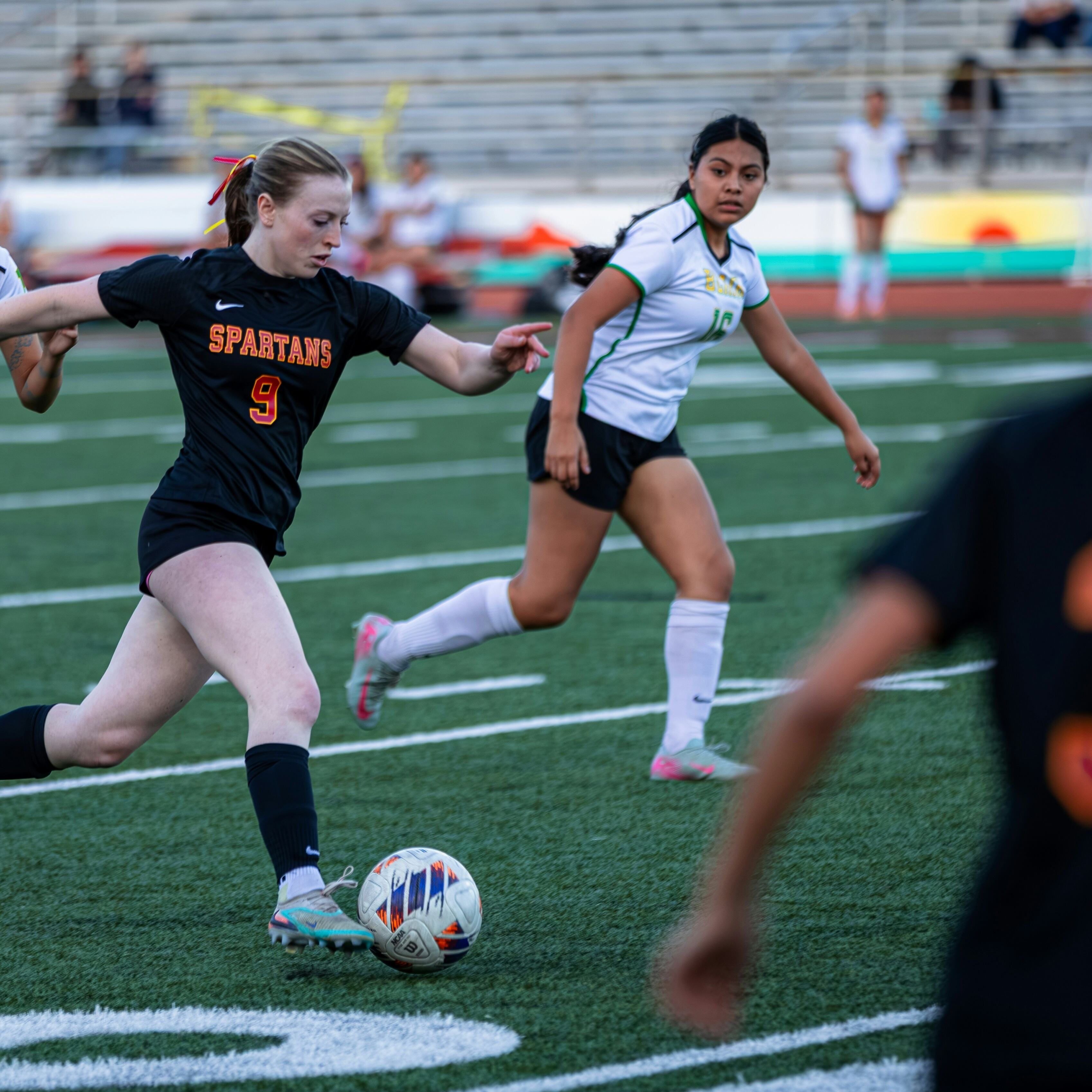 How does a size 3 soccer ball improve ball control skills?