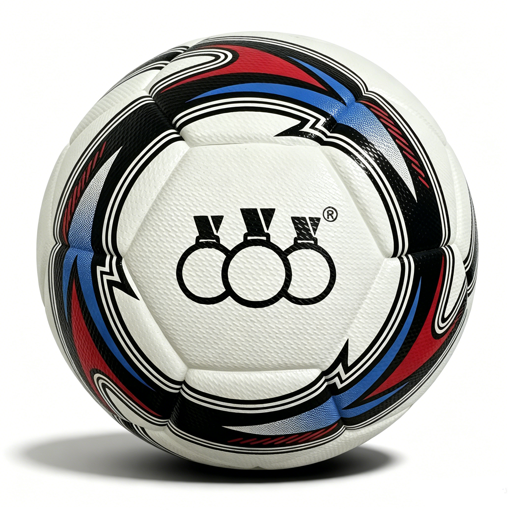 Sanhuan | Thermally Bonded Soccer Ball – Matte Triangle Texture Anli PU & Wrapped Bladder