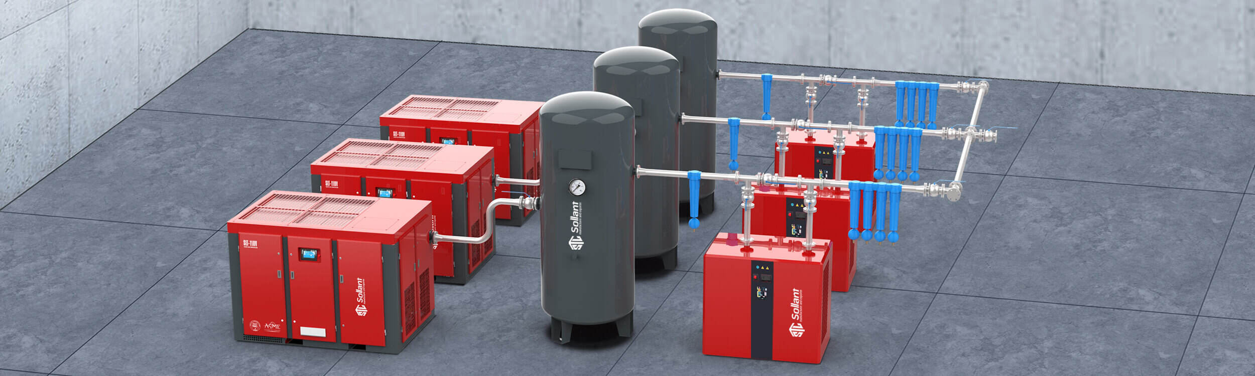 Air tanks in Turkey