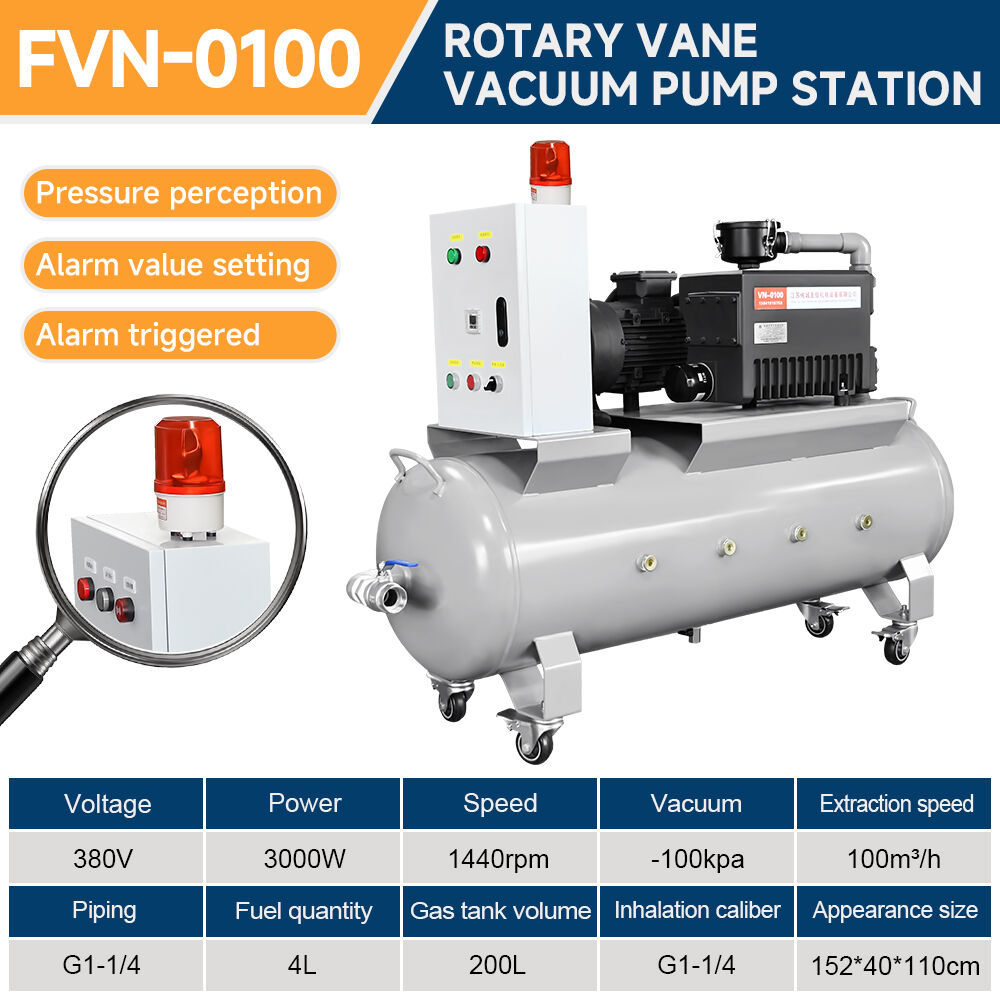 Tanque Receptor de Ar com Bombas de Vácuo
