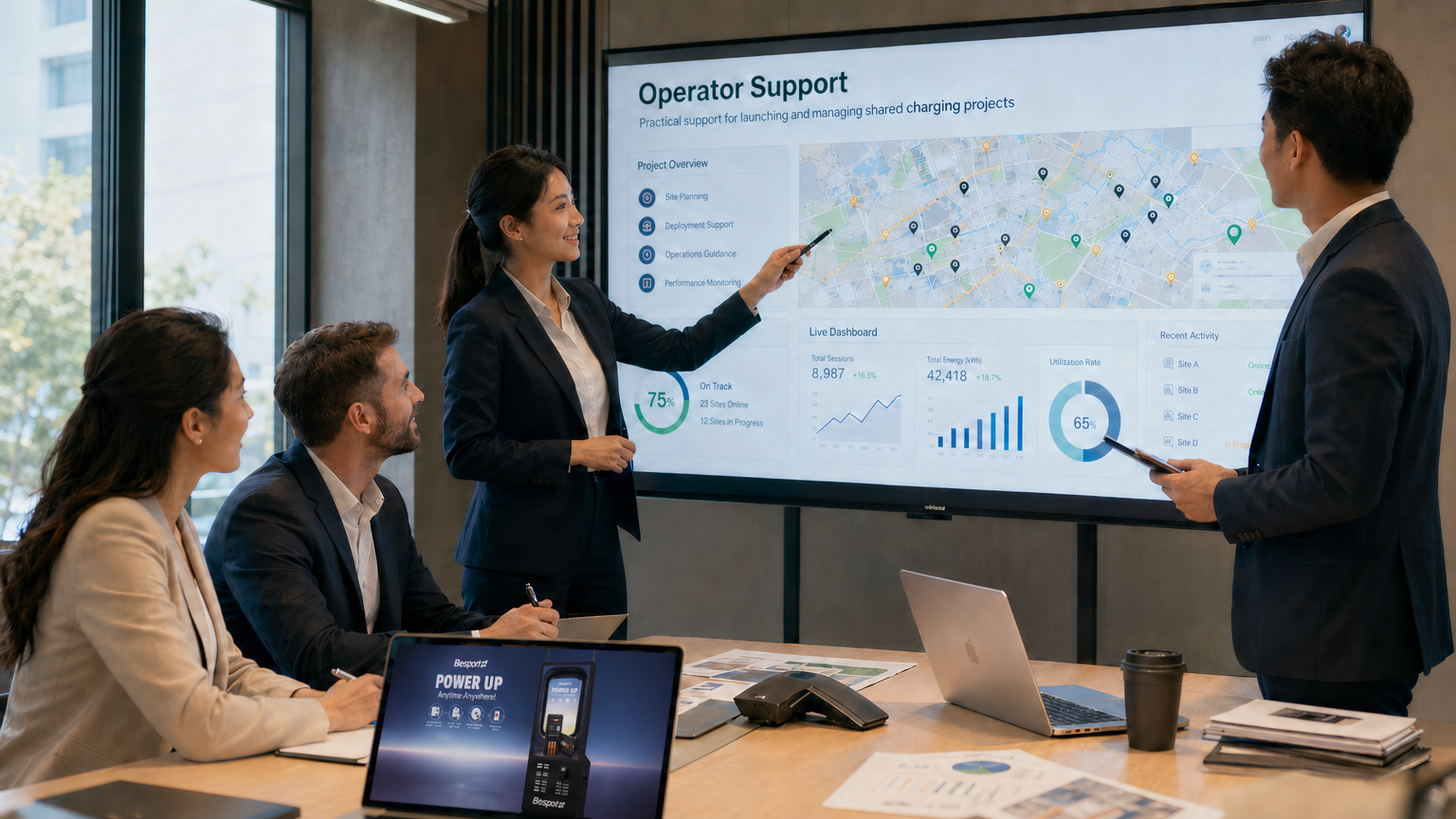 PRACTICAL SUPPORT FOR LAUNCHING AND MANAGING SHARED CHARGING  PROJECTS