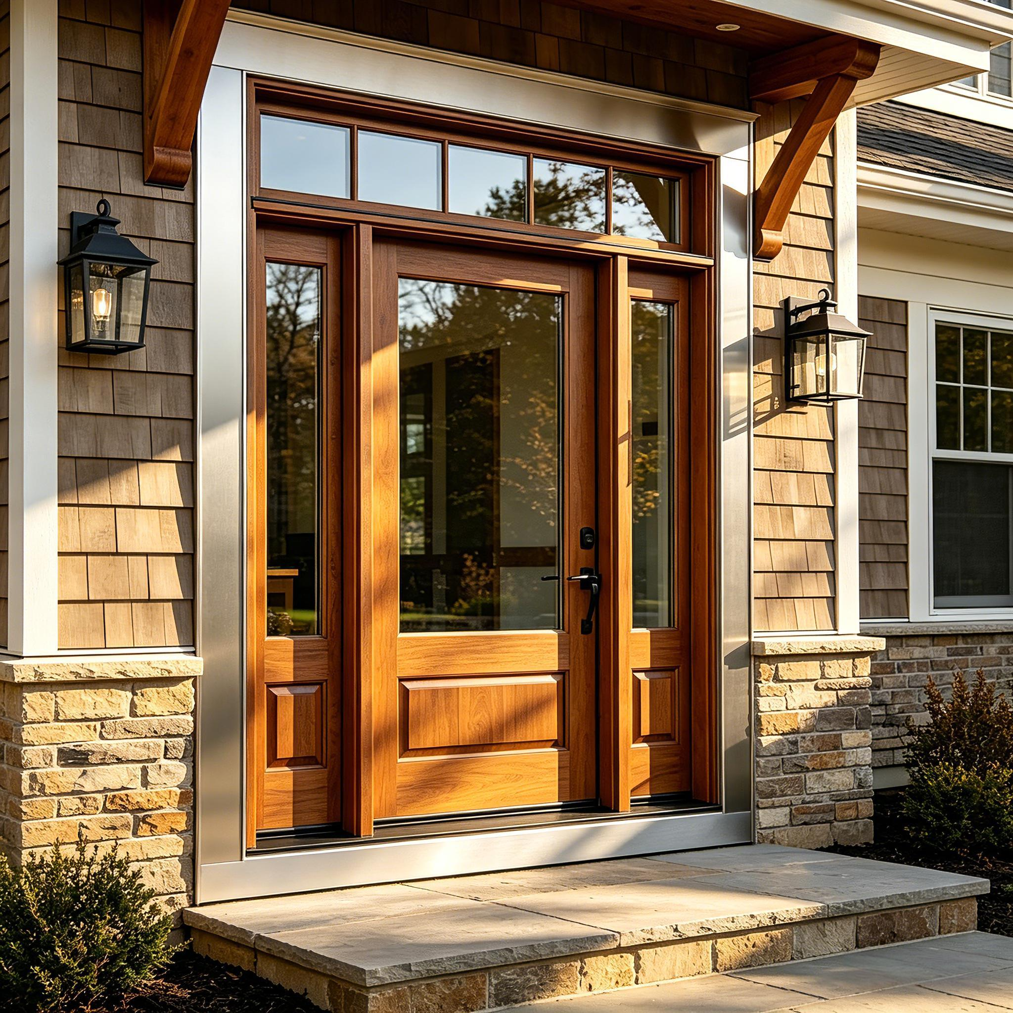 Наружные двери с алюминиевой облицовкой: низкие эксплуатационные затраты и устойчивость к погодным воздействиям