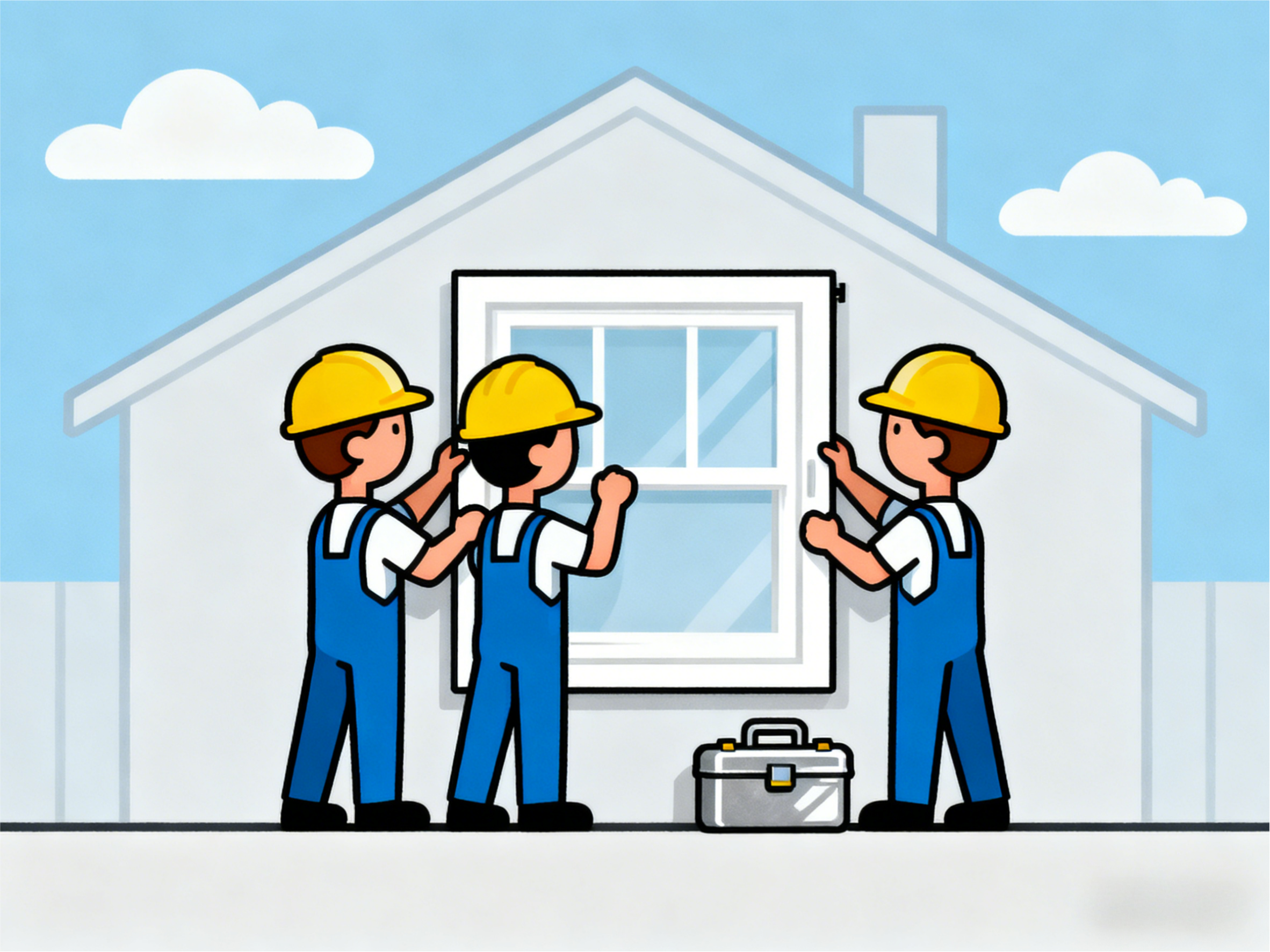 كيف تختار الفريق المناسب لتثبيت النوافذ والأبواب: دليل شامل