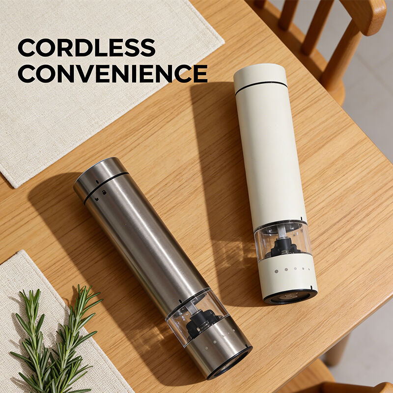 How Rechargeable Salt and Pepper Grinders Enhance Your Culinary Experience