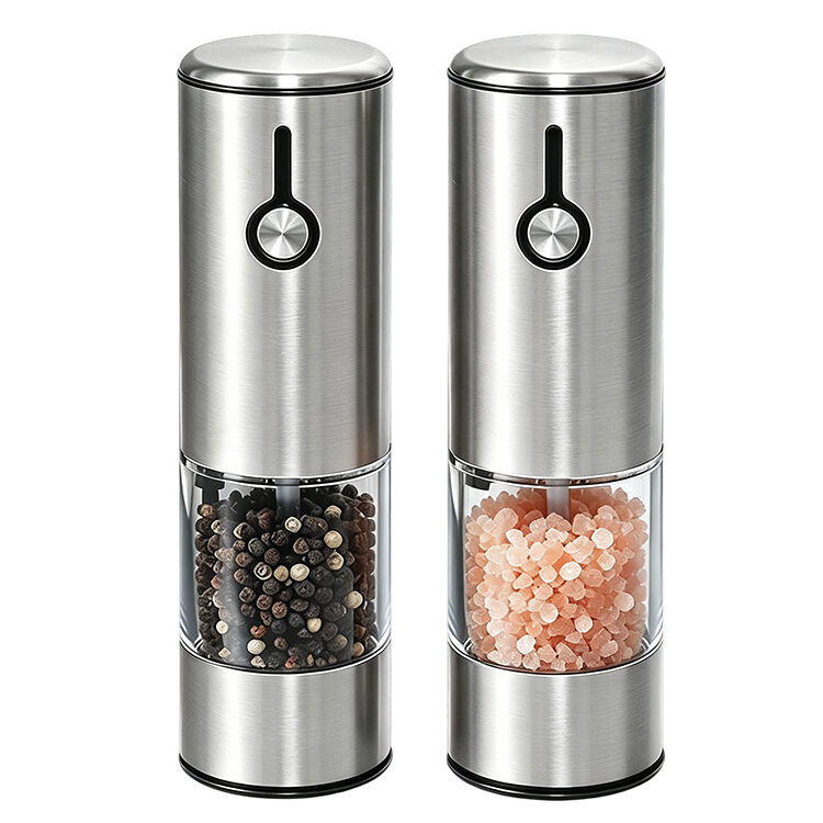 Electric Spice Grinder Stainless Steel USB Rechargeable Automatic Tool Electronic Kitchen Gadgets 2023
