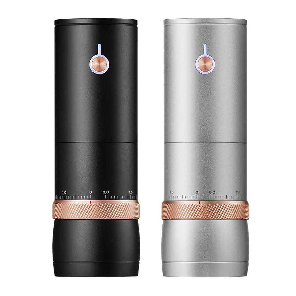 Hot Selling Portable Coffee Grinders USB Rechargeable Electric Burr Coffee Bean Grinder for Camping