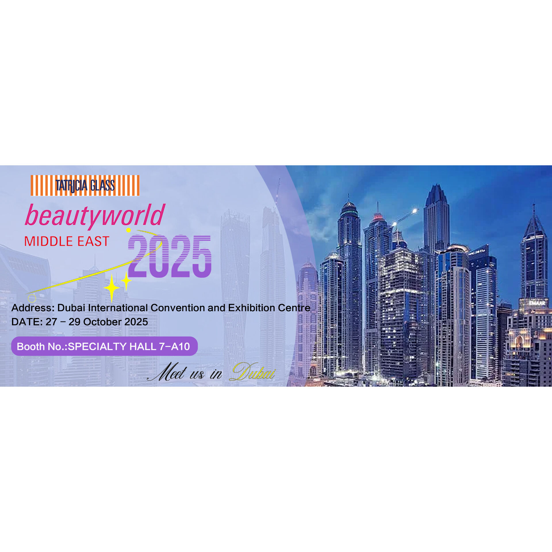 🌟 We're Exhibiting at Beautyworld Middle East 2025! 🌟