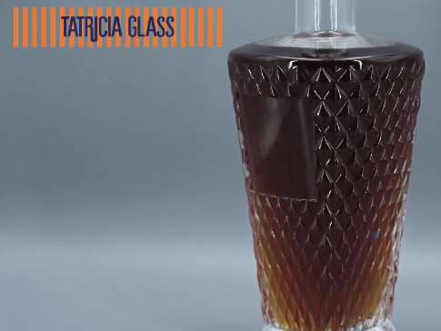 Premium Glass Liquor Bottles | Perfect for Brandy bottle/Spirit Packaging & Gifting