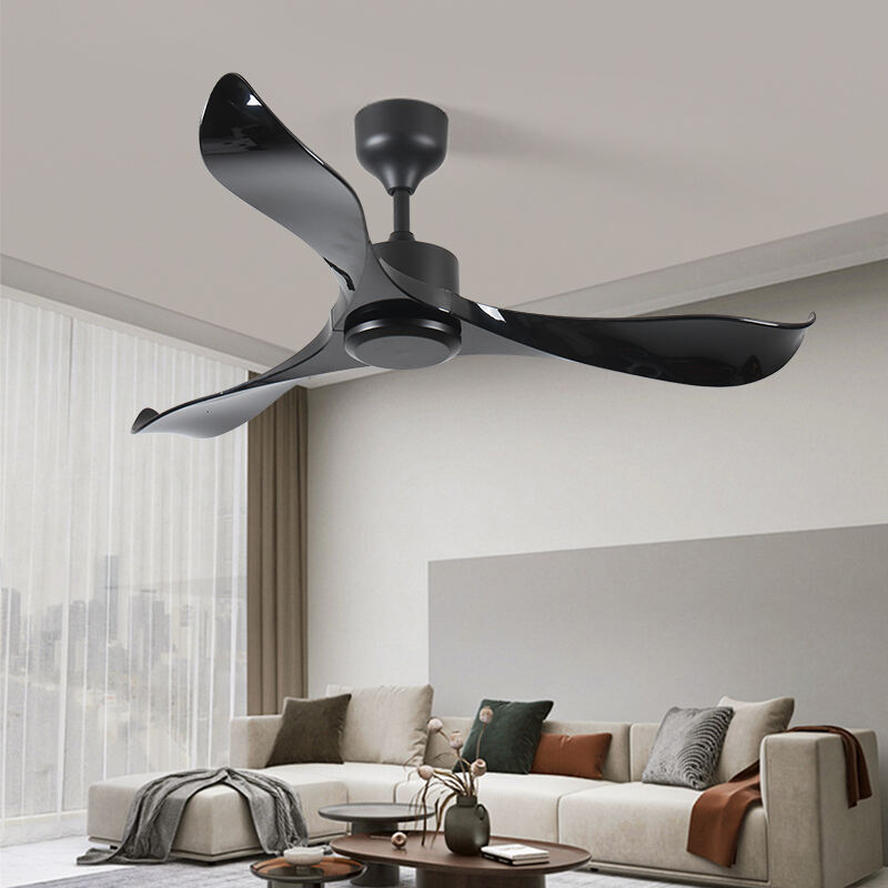 Ventilatori da soffitto moderni con luce da Huangchuang Smart Household Technology