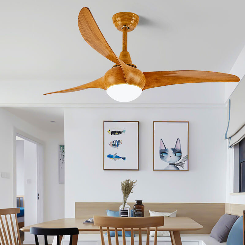 Beste stille plafondventilatoren met licht voor de slaapkamer van Huangchuang Smart Household Technology