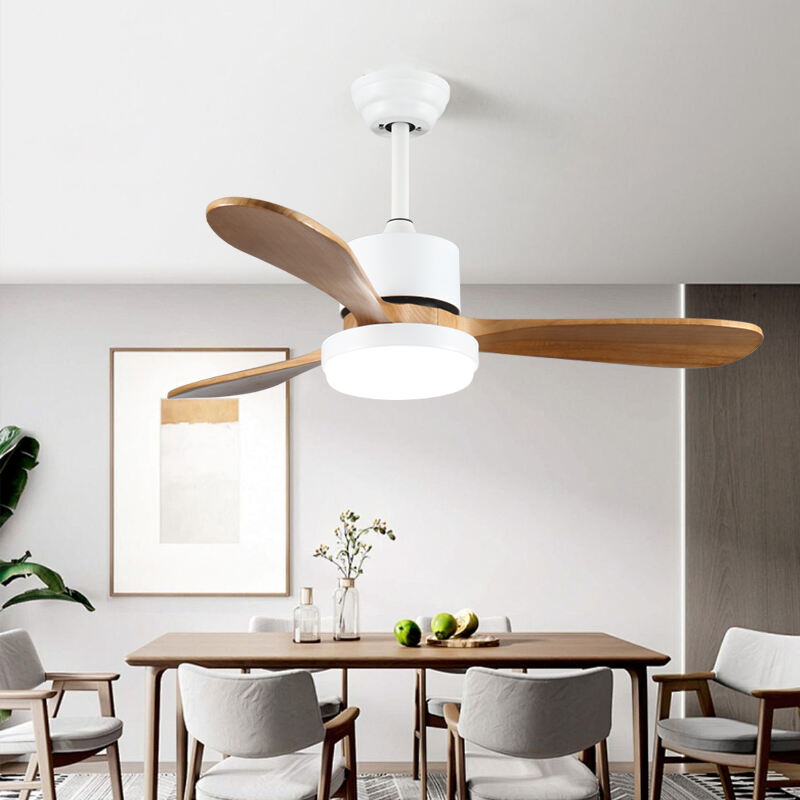 Ventilatori da soffitto moderni con luce da Huangchuang Smart Household Technology