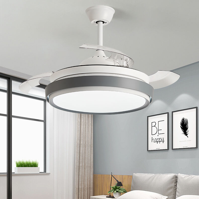 Wentylatory sufitowe z światłem od Huangchuang Smart Household Technology