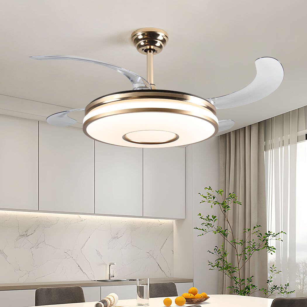 Remote Control Ceiling Fans with Light mula sa Huangchuang Smart Household Technology