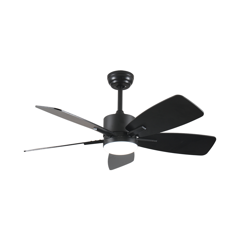 HC583 High Quality Nordic 52 Inch 3 Solid Wood Blade Luxury Remote Control Wooden Modern Dc Bldc Led Ceiling Fan Light