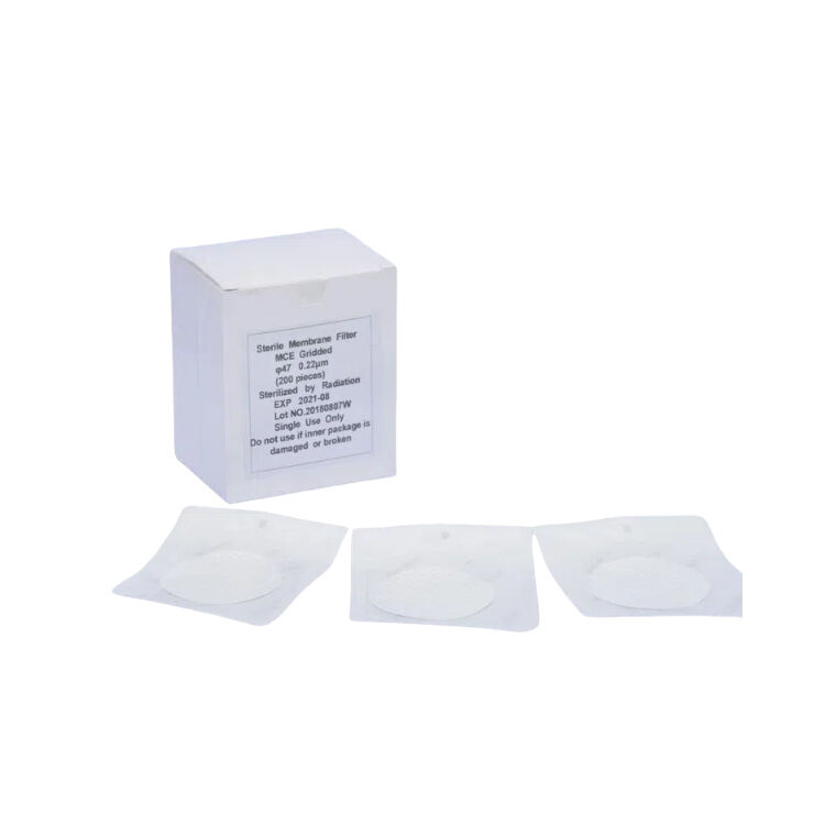 MCE Gridded Membrane Filters 47mm – 0.22 & 0.45 µm Pore Size, Sterile For Lab Use