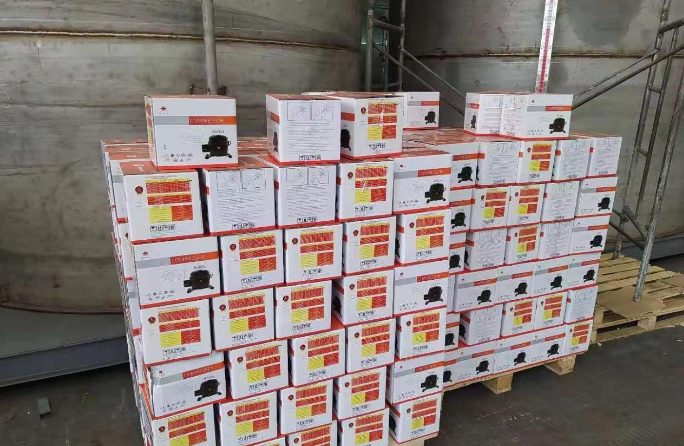 24v dc hermetic compressor r600a refrigeration part for vehicle mounted freezers fridges-2