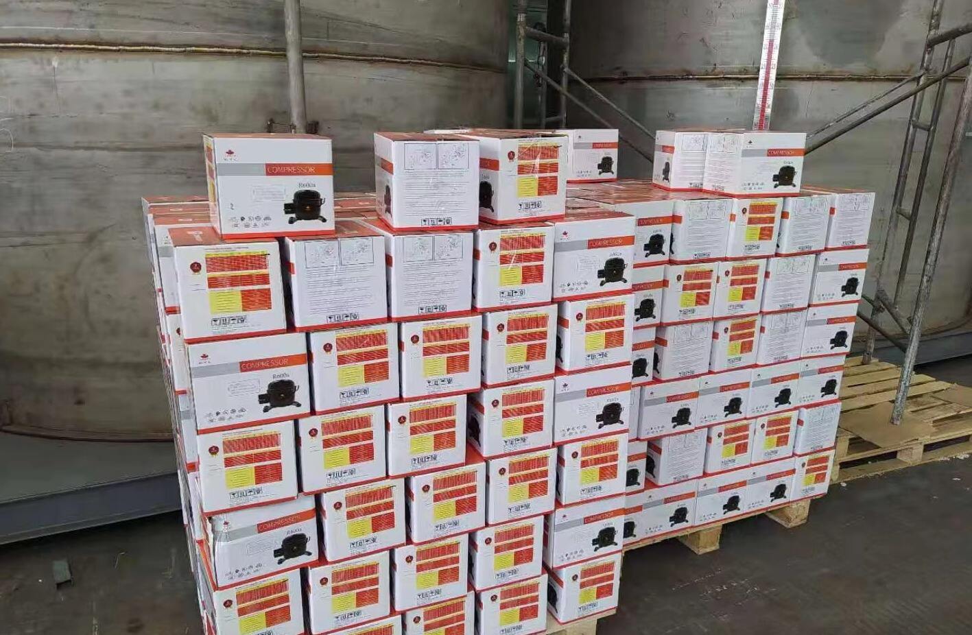 24v dc hermetic compressor r600a refrigeration part for vehicle mounted freezers fridges-2