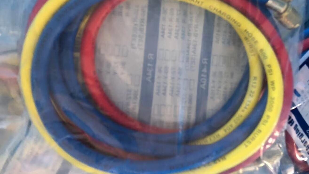 PVC gas hose for freon gas r134a r22 r410a flexible hose for gas with competitive price supplier