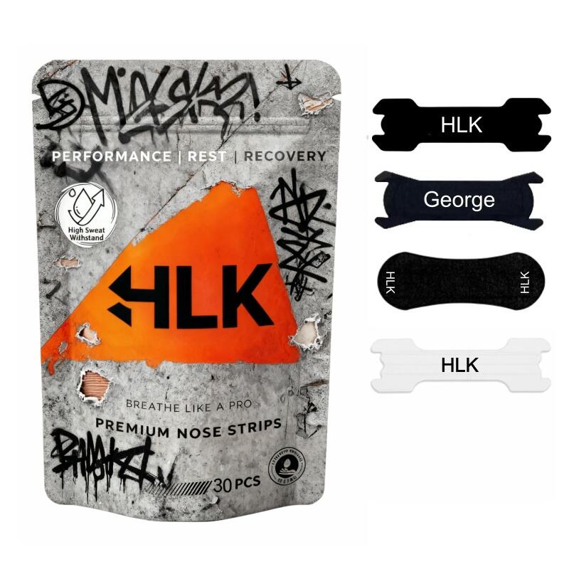 Customized Nose Strips Non-Woven Breathe Right Nose Patch for Better Breathing Nose Plaster HLK