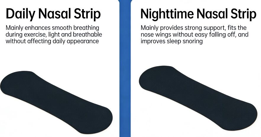 Day vs Night Nasal Strips: What’s the Difference?