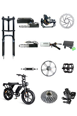 Lösning för e-cykkelreparationsdelar