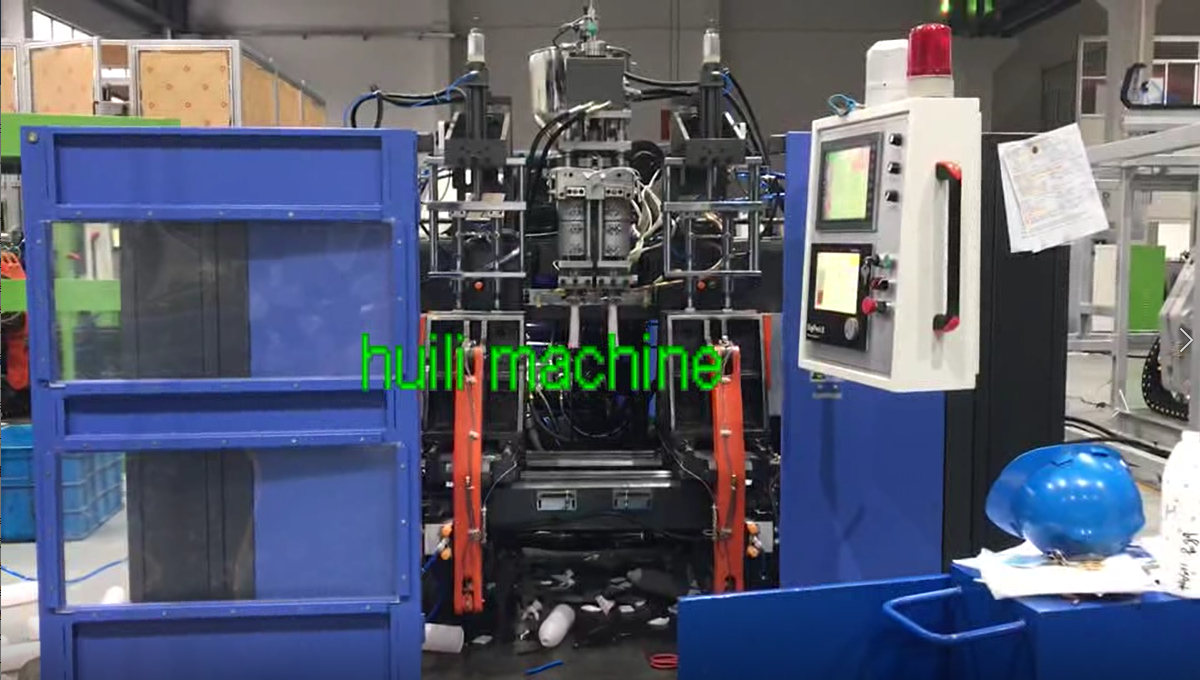 Extrusion Blow Machine For 1l Bottle With Auto Deflash
