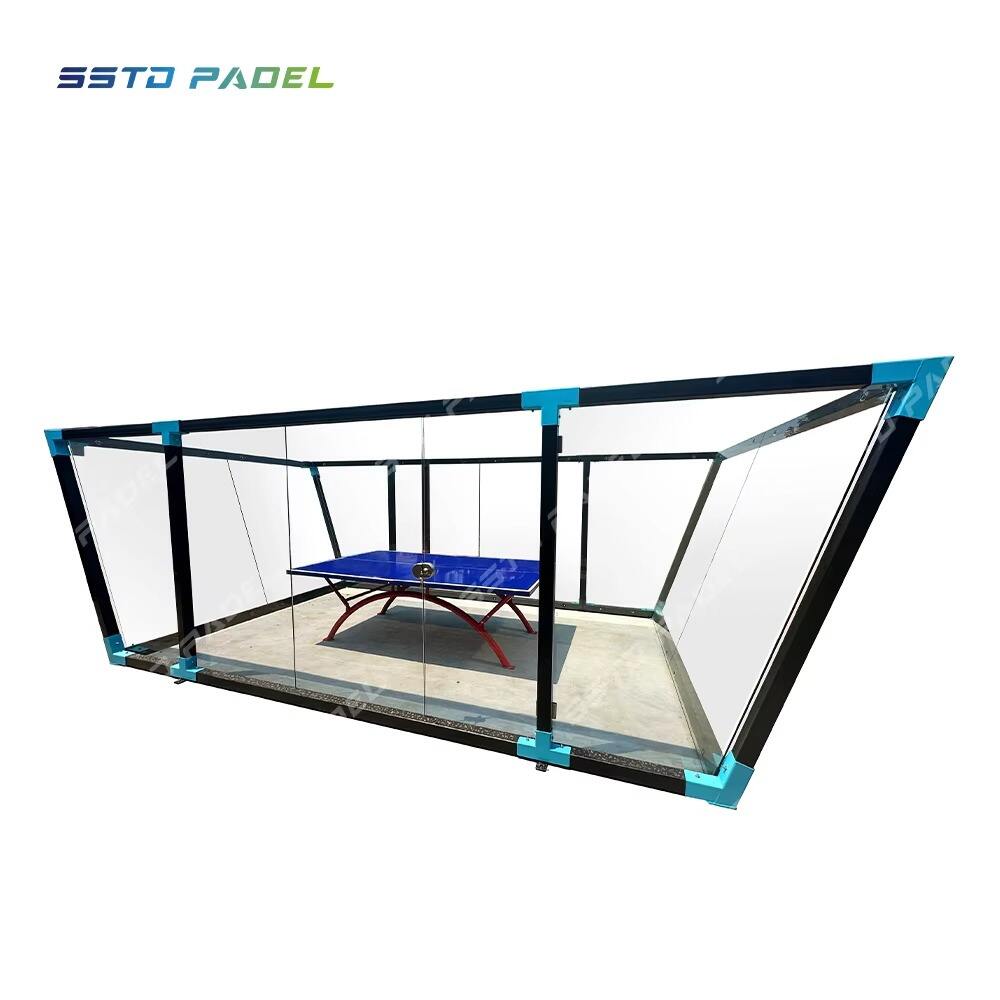 SSTD China Factory Indoor Outdoor Padel Pingpong Court New Design Padel Table Tennis Court manufacture