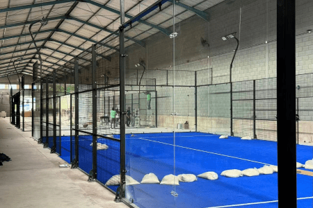 Kundinstallation av vår Padel Court i Venezuela